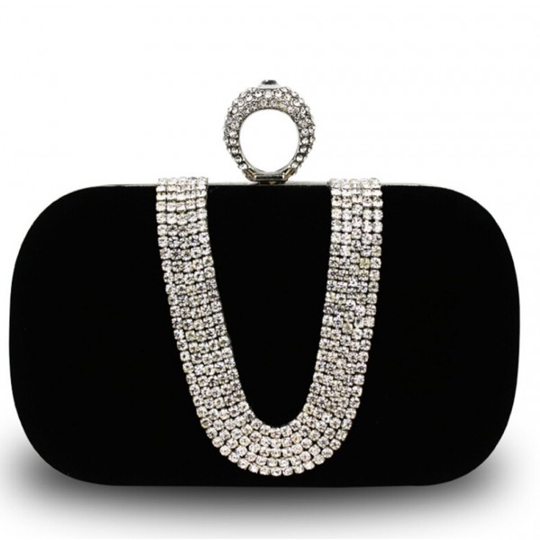 Rhinestone Elegant Evening Wedding Clutches