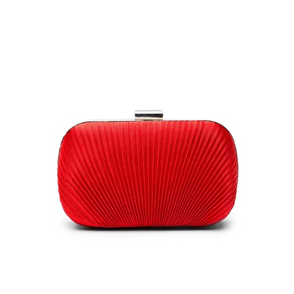 red evening purse