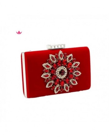 Shiratori Glitter Rhinestone Handbags Clutches