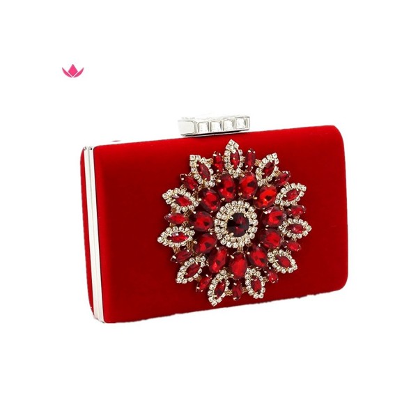 Shiratori Glitter Rhinestone Handbags Clutches