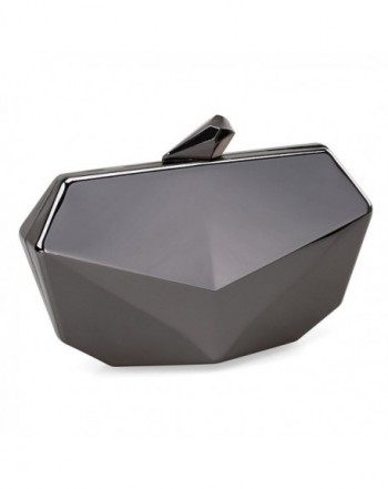 Metallic Shaped Evening Handbag Detachable