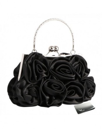 Missy Roses Clutch Purse Closure