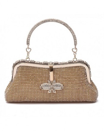 Ali Victory Butterfly Rhinestone Handbags