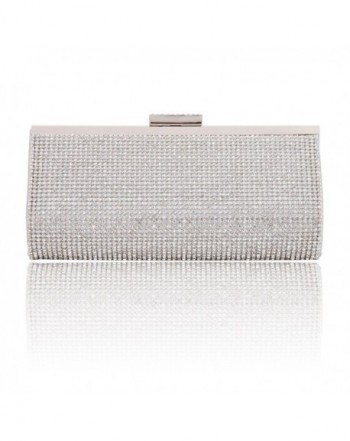 Damara Womens Crystal Clutch Evening