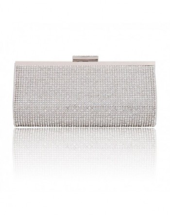 Damara Womens Crystal Clutch Evening