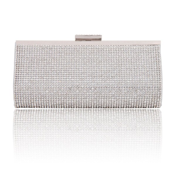 Damara Womens Crystal Clutch Evening