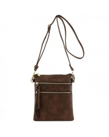 Functional Multi Pocket Crossbody Coffee