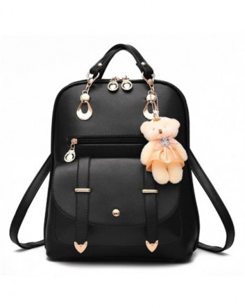 Backpacks Sunroyal Schoolbags Shoulder Mochila Black