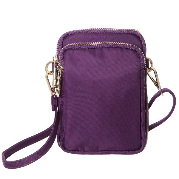 HAIDEXI Crossbody Smartphone Wallet PURPLE