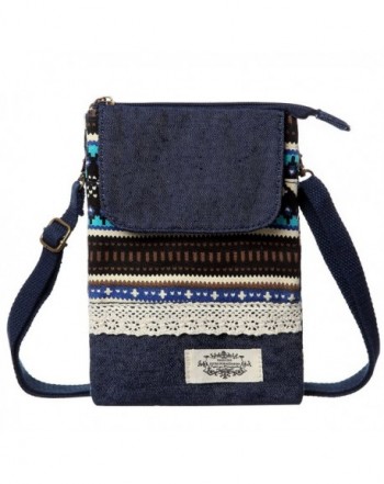 Phone Wallet Canvas National Crossbody