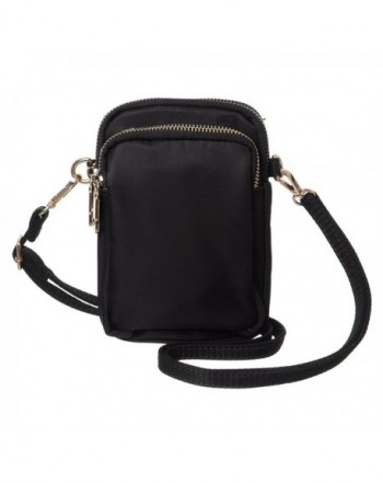 MINICAT Crossbody Smartphone Wallet Black N