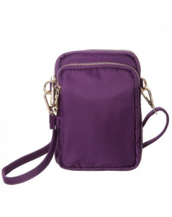 HAIDEXI Crossbody Smartphone Wallet PURPLE