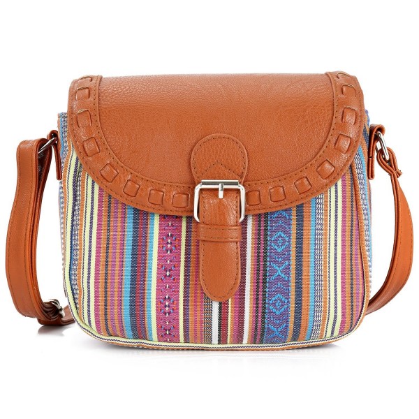 Sansarya Crossbody Vintage Shoulder WovenPink