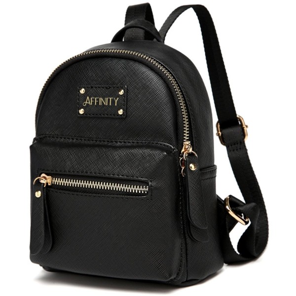 PU Leather Cute Mini Backpack Purse for Women Teens and Girls - CC1898CKWWZ