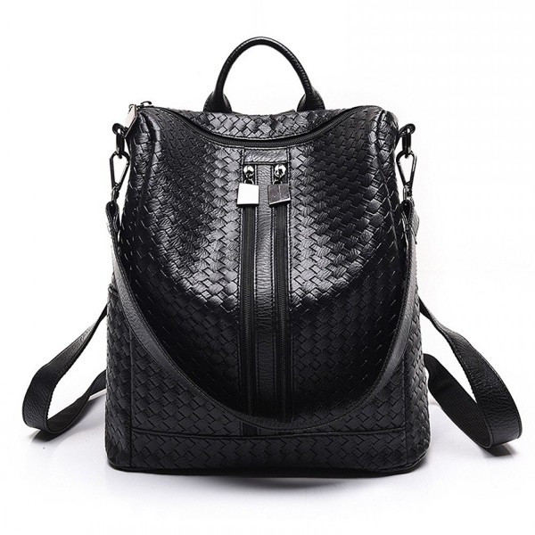 Classic Fashion Leather Backpack Shoulder