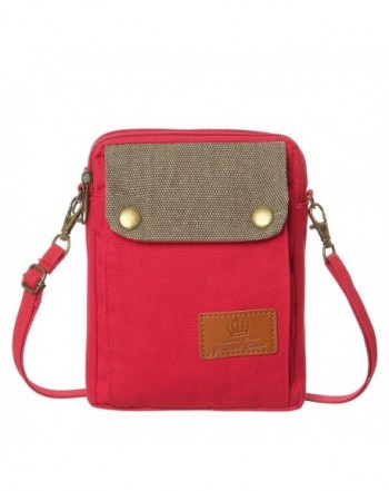 Phone Wallet Canvas Pocket Crossbody
