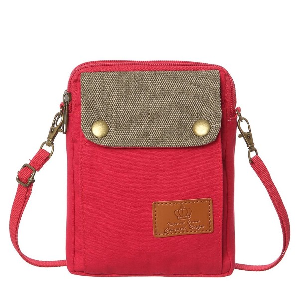 Phone Wallet Canvas Pocket Crossbody