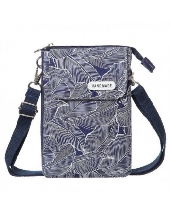 Phone Wallet Canvas Pattern Crossbody