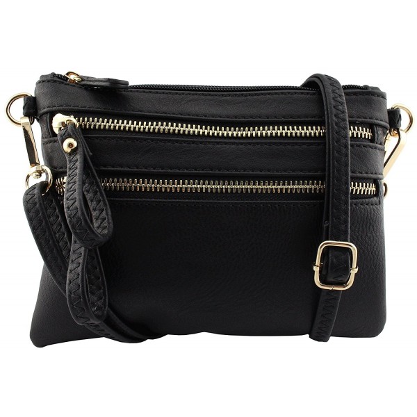 Amy Joey leather functional wristlet