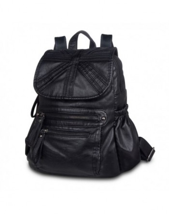 CARQI Leather Backpack School Ladies