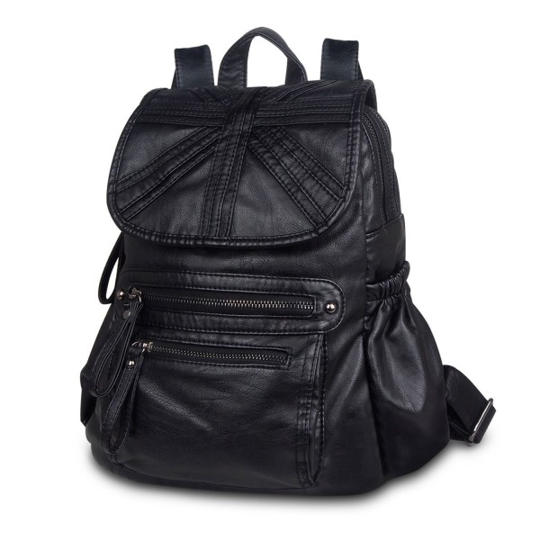 CARQI Leather Backpack School Ladies