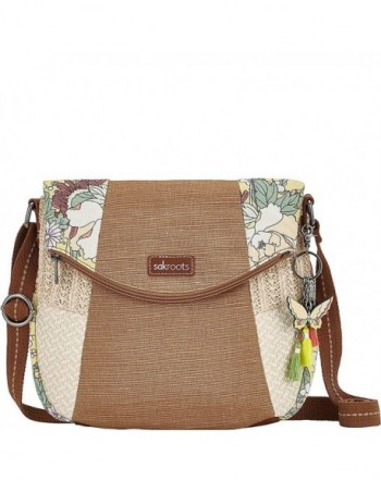 Sakroots Foldover Crossbody Sunlight Flower