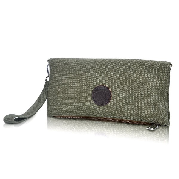 Canvas Clutch Crossbody Sunny Snowy