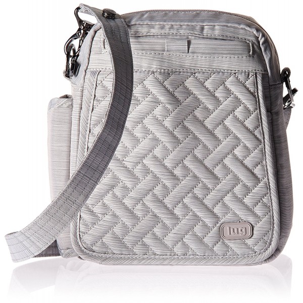 Lug Womens Flapper Brushed Silver