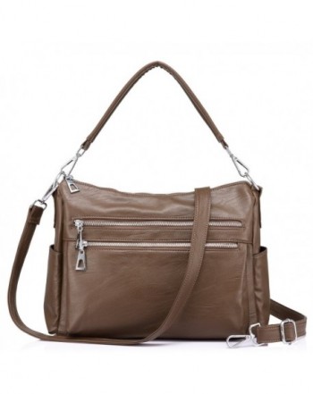 Realer Handbags Shoulder Multi Pocket Crossbody