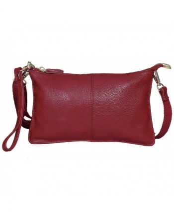 Beurlike Wristlet Genuine Crossbody Smartphone