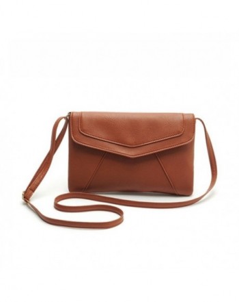 ZOONAI Leather Envelope Crossbody Shoulder