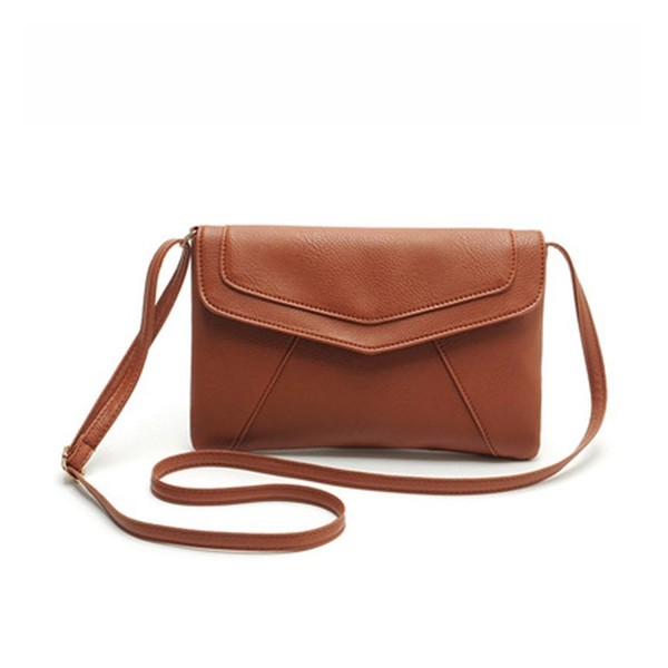 ZOONAI Leather Envelope Crossbody Shoulder