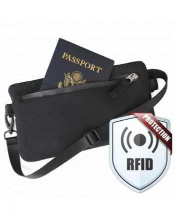 RFID Passport Wallet Travel Crossbody