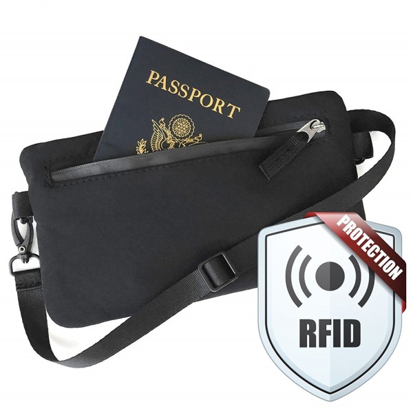 RFID Passport Wallet Travel Crossbody