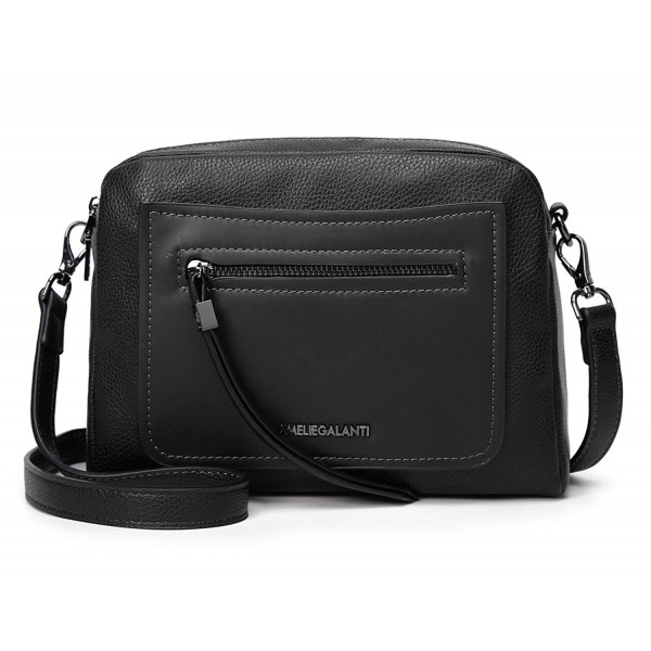 AMELIE GALANTI Pocket Crossbody Leather