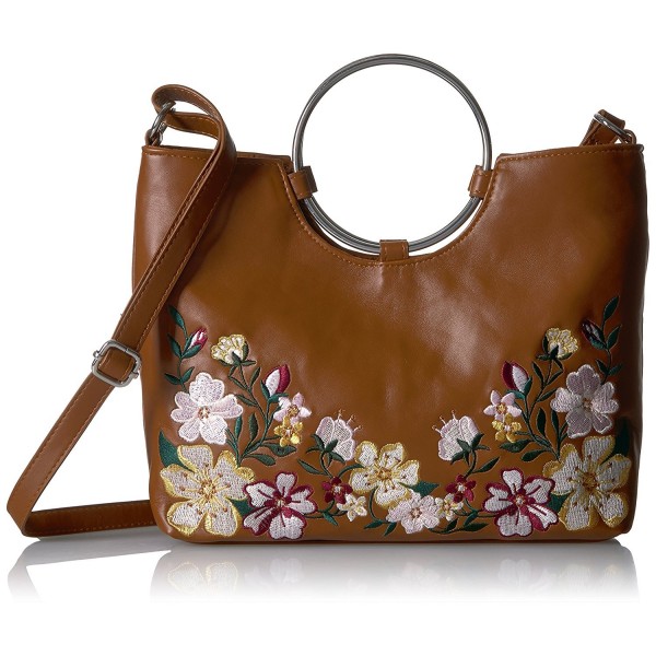 T Shirt Jeans Floral Ring Bag