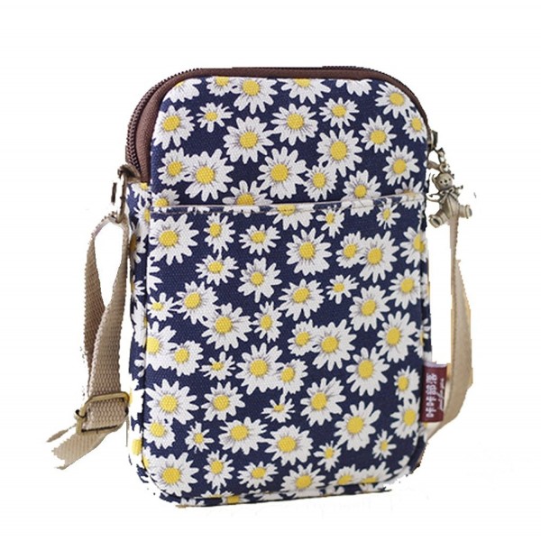 YaJaMa Canvas Shoulder Crossbody Cellphone