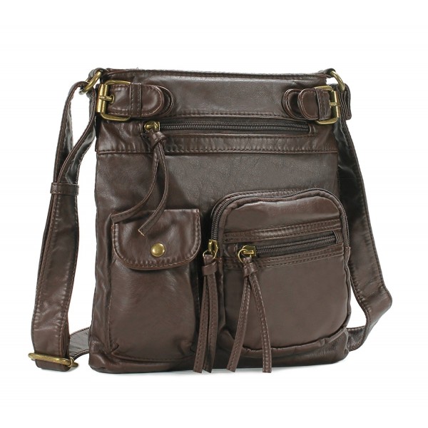 Top Belt Crossbody Bag H1833 - Coffee - CU126PUEBQT