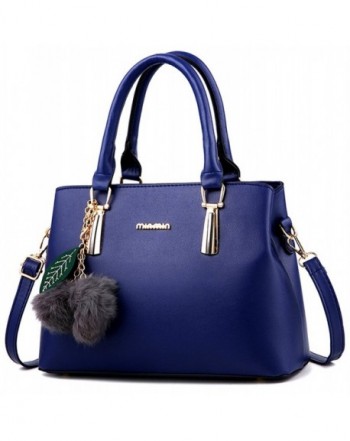 Women Handbag 3 Pieces Set Leather Shoulder Bag Satchel Purse 3 in 1 Plaid Design 2 Pieces 2pcs