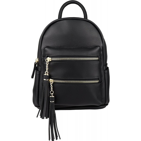 BRENTANO Multi Zipper Handle Backpack Accents BRENTANO Multi Zipper Handle Backpack Accents