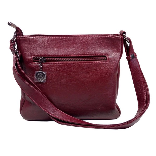 Leather Crossbody Bag Women's Shoulder Handbag for Work Leisure Travel ...
