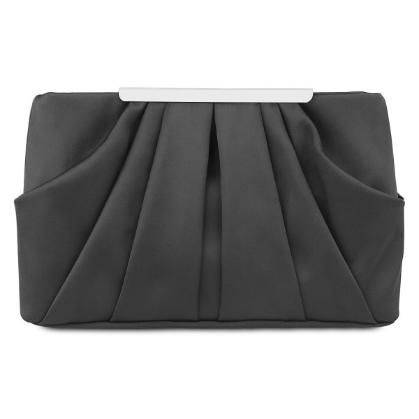 Pleated Evening Handbag Detachable Cocktail