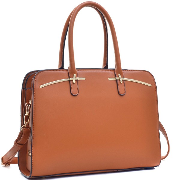 MKY Satchel leather Compartment Shoulder