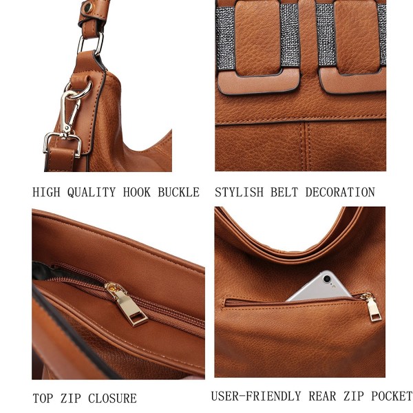 Handbags Designer Leather Top handle - Camel - C0189S9RCU3