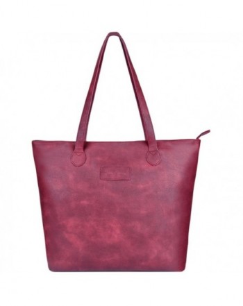 Handbags Shoulder Sunny Snowy 8014 winered