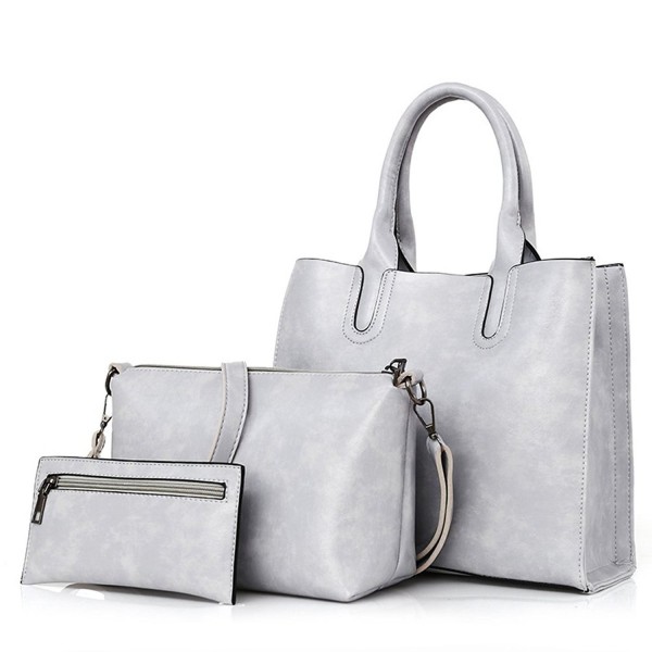 Women's Handbag Leather Tote Shoulder Bags Wallet and Handbag 2 Piece Set Genuine Bag