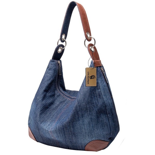 Womens Handbag Purse Denim Tote Hobo Shoulder Crossbody Bags Denim ...